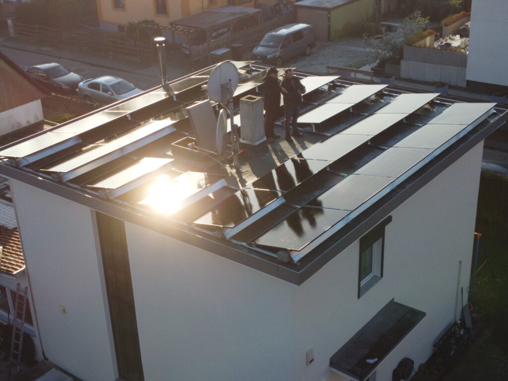 Photovoltaikanlage in Berlin-Hermsdorf — Projektbild 1
